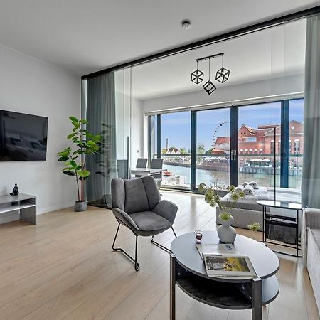 Symfonia Amazing River View Apartment By Downtown Apartments Gdansk Dış mekan fotoğraf