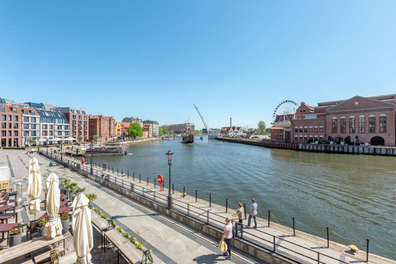 Symfonia Amazing River View Apartment By Downtown Apartments Gdansk Dış mekan fotoğraf
