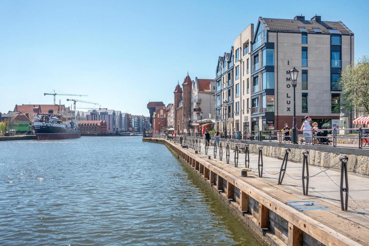 Symfonia Amazing River View Apartment By Downtown Apartments Gdansk Dış mekan fotoğraf