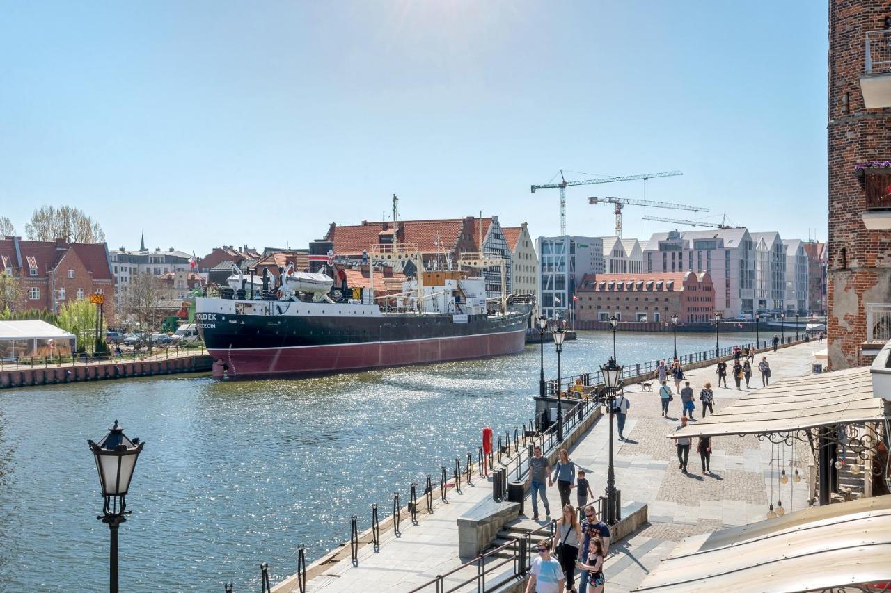 Symfonia Amazing River View Apartment By Downtown Apartments Gdansk Dış mekan fotoğraf