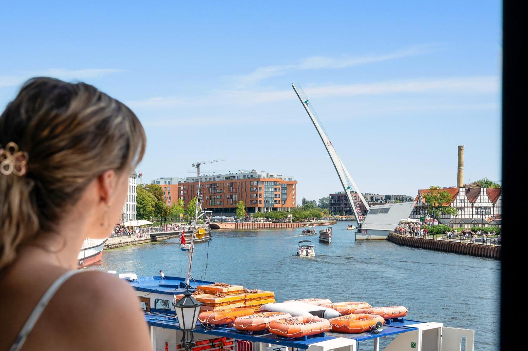 Symfonia Amazing River View Apartment By Downtown Apartments Gdansk Dış mekan fotoğraf
